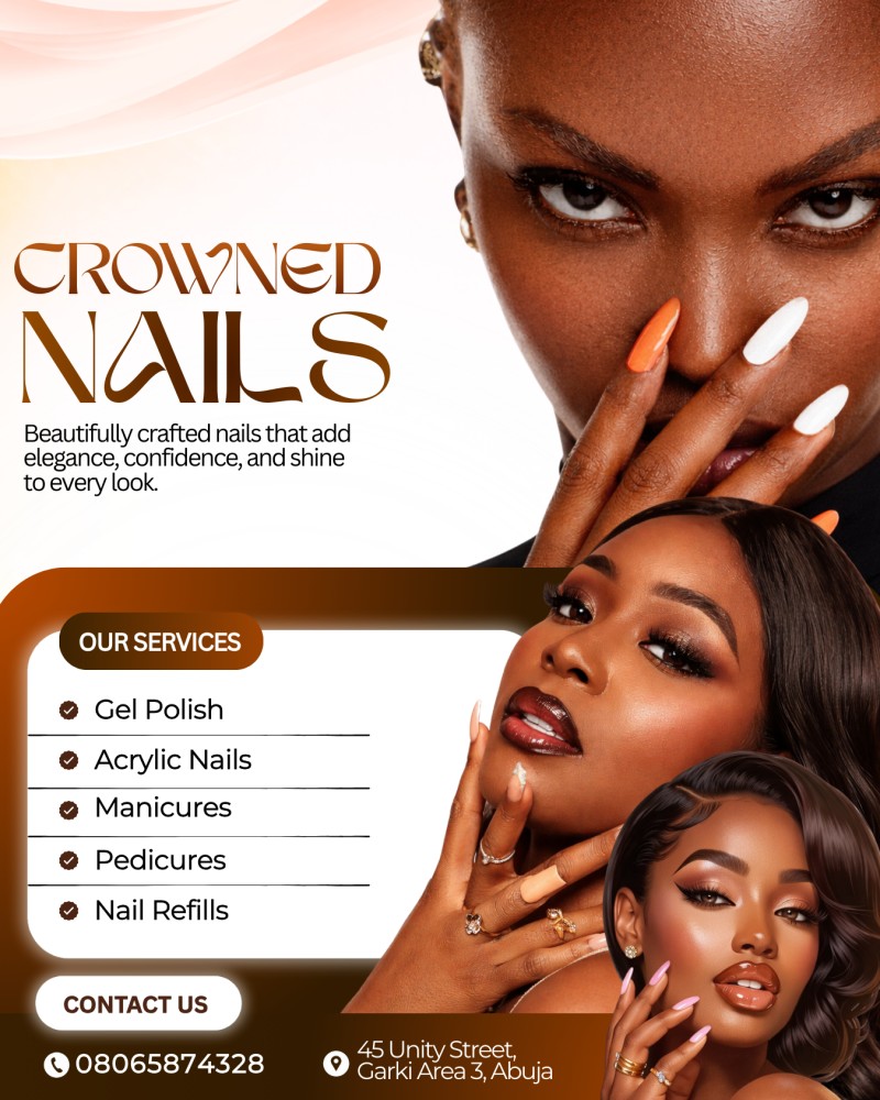 NAIL SALON FLYER
