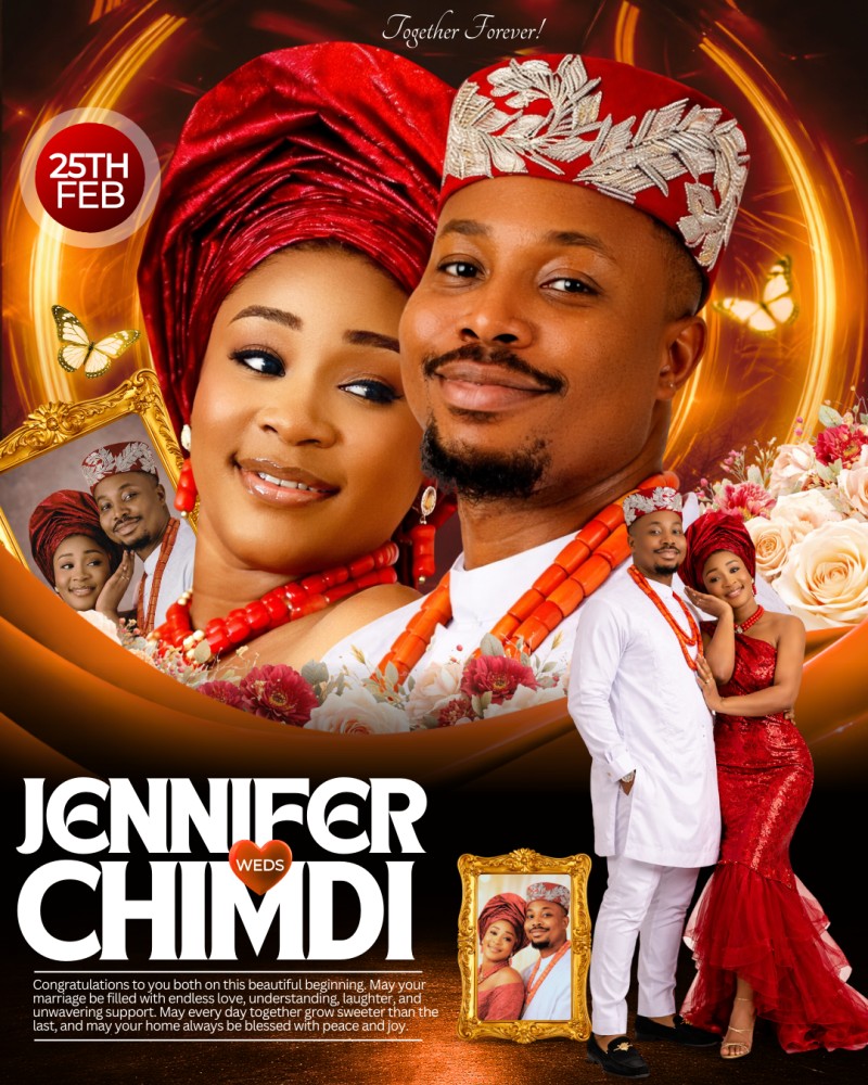 WEDDING FLYER