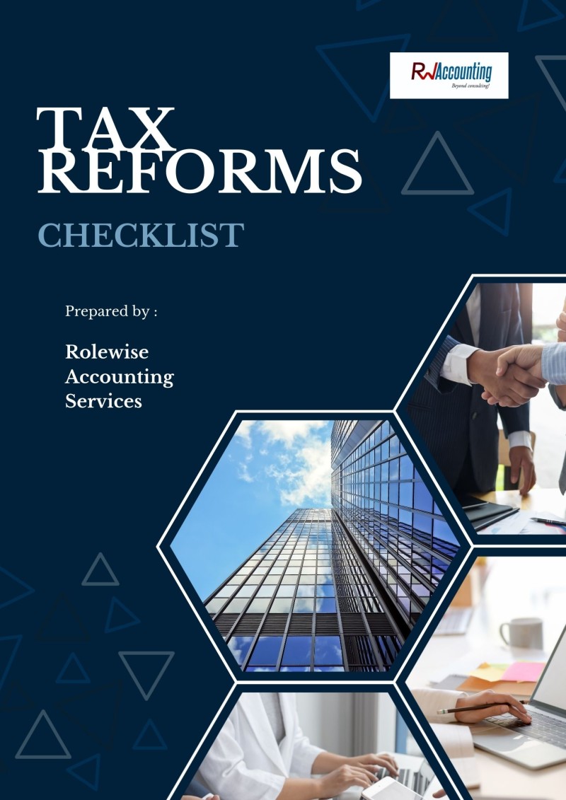 Tax Reforms Checklist