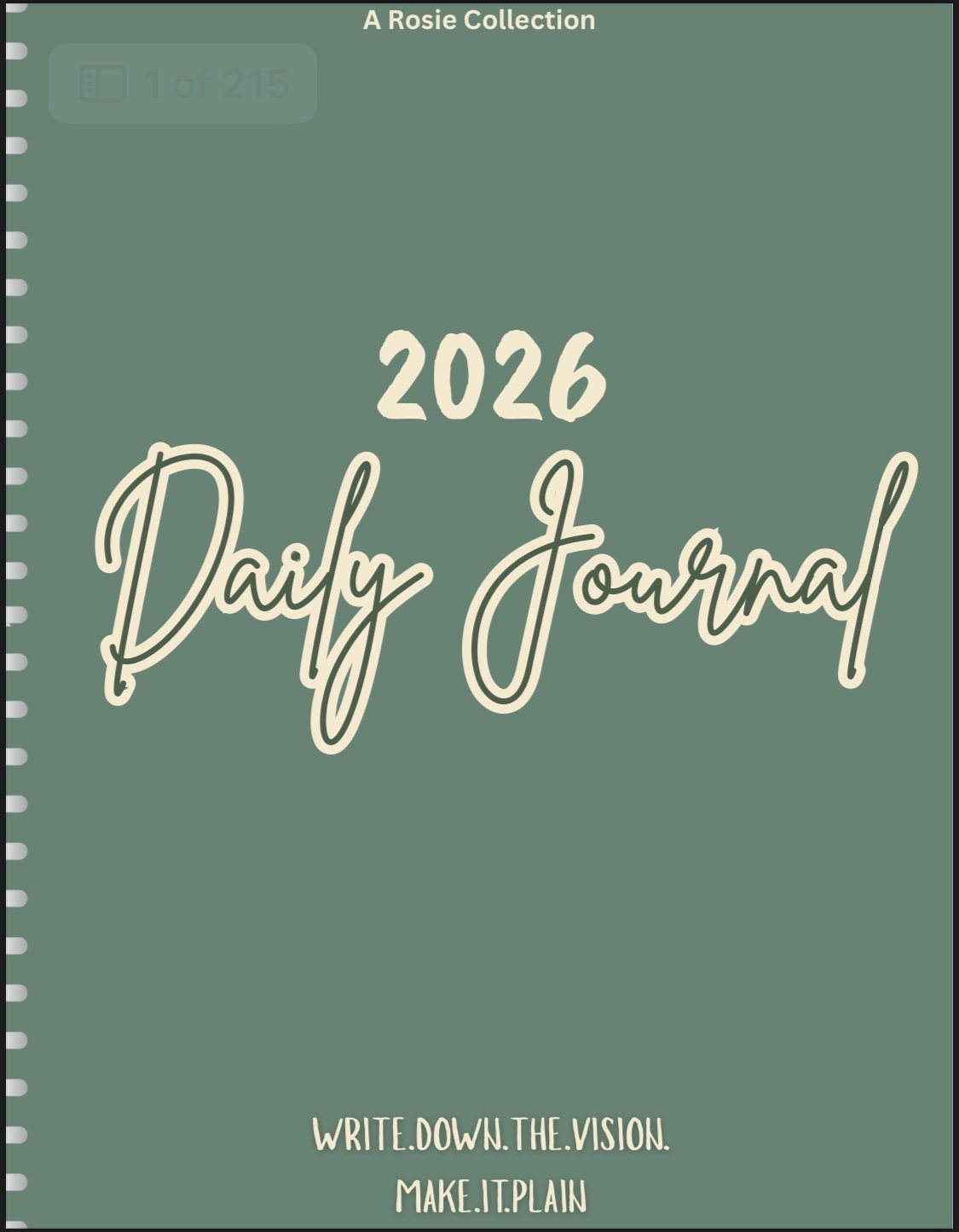 2026 Daily Journal