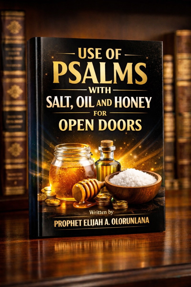 USE OF PSALMS WITH SALT,OIL AND HONEY FOR OPEN DOORS.