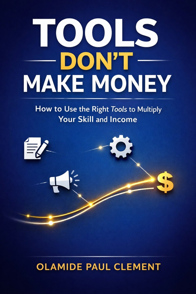 TOOLS DON'T MAKE MONEY  How to Use the Right Tools to Multiply Your Skill and Income.