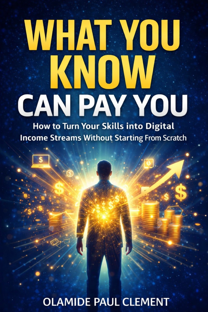 WHAT YOU KNOW CAN PAY YOU : How To Turn Your Skills into Digital Income Streams Without Starting From Scratch
