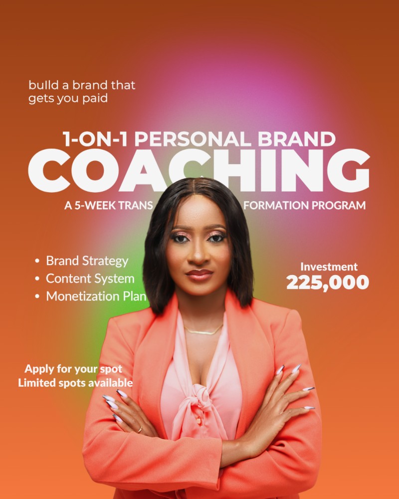 1-on-1 Personal Brand Coaching (Private)