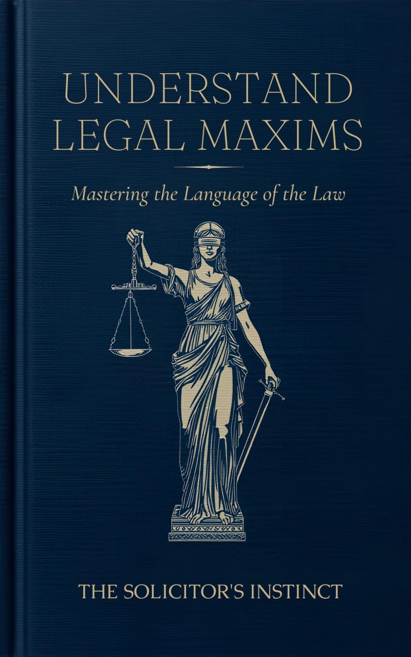 UNDERSTAND LEGAL MAXIMS