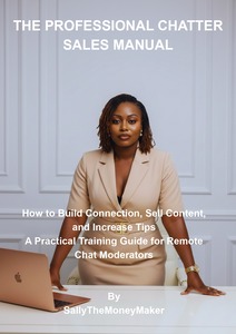 THE PROFESSIONAL CHATTER SALES MANUAL