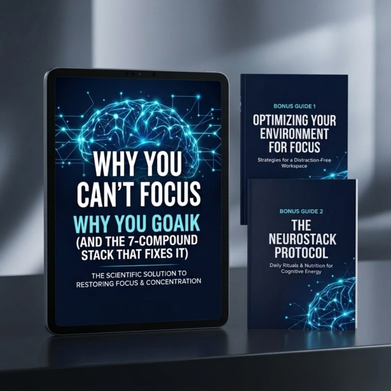 Why You Can't Focus (And the 7-Compound Stack That Fixes It)