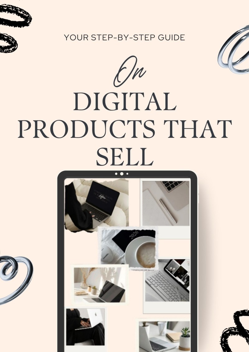 Step-by-step guide on digital products that sell