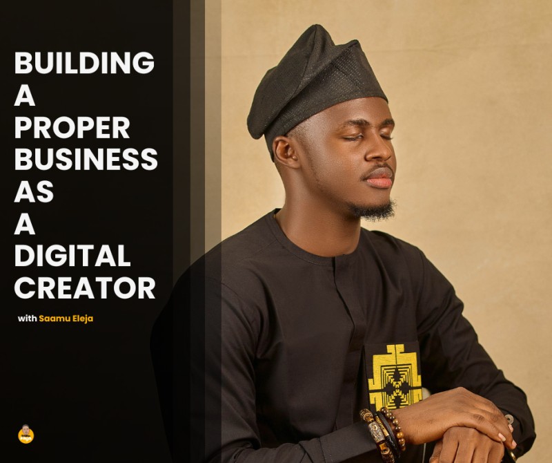 Building a proper business as a Digital Creator