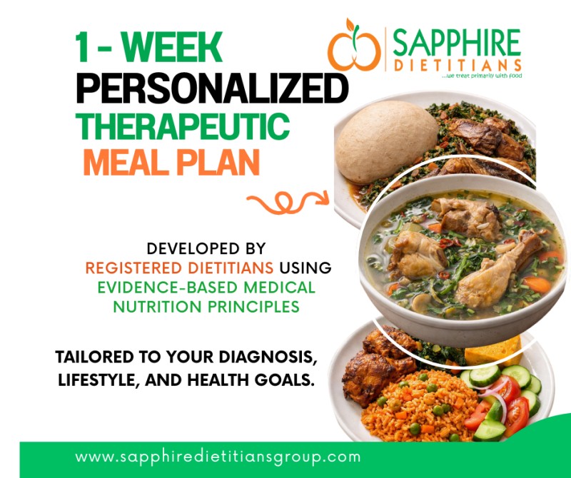 1 WEEK THERAPEUTIC MEAL PLAN