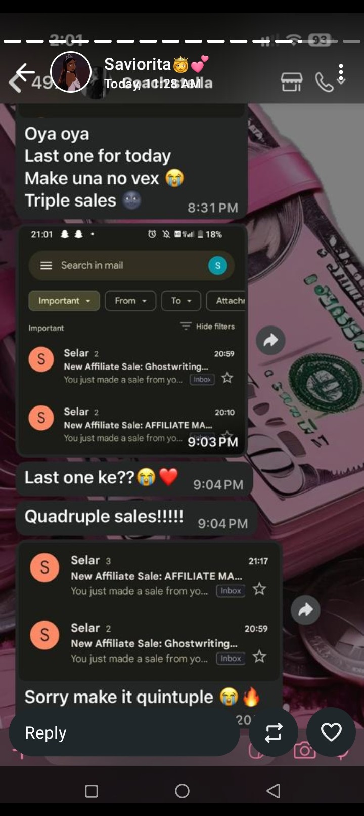 Customer review 1