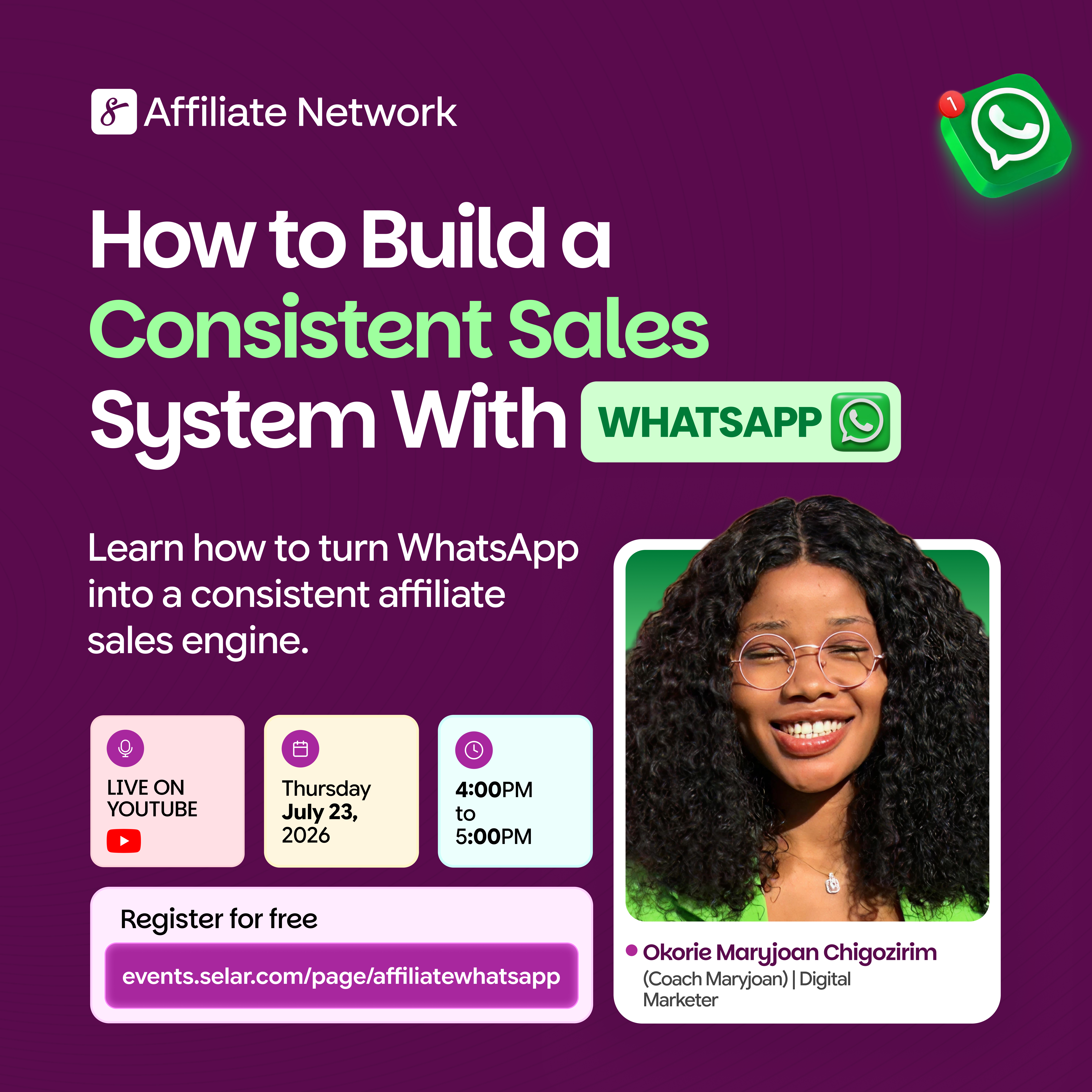 How to Build a Consistent Sales System With WhatsApp