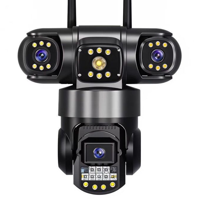 3 lens  4G Solar Smart Camera