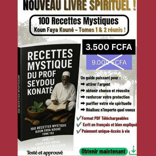 Les 100 Recettes Mystiques Traditionnelles du Professeur Seydou Konaté