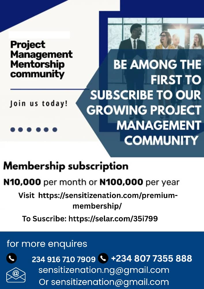 Premium Project Management Mentorship Community