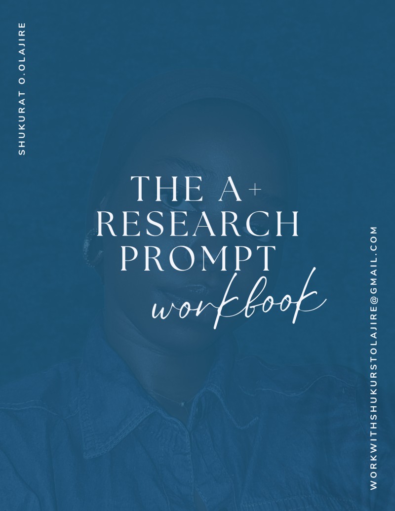 The A+ Research Prompt Workbook