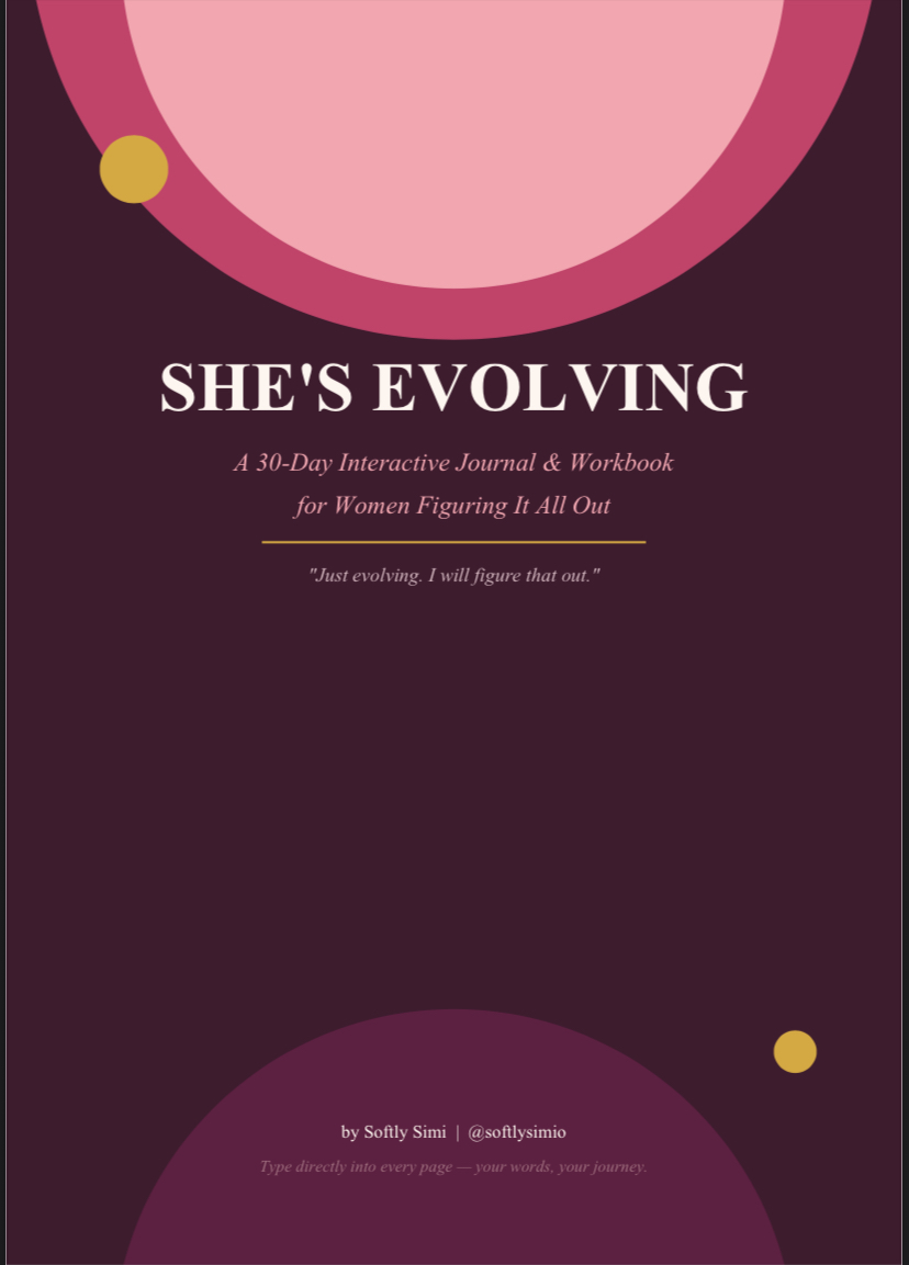 Shes Evolving Fillable Ejournal