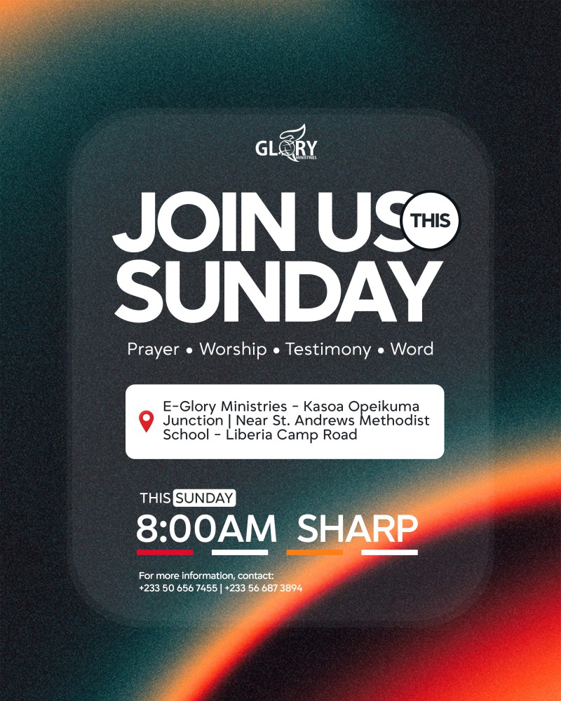 Join Us This Sunday - Church Flyer Design
