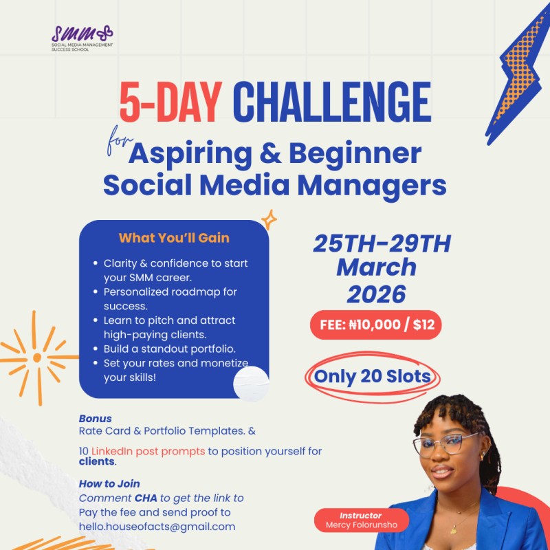 SMM 5 DAYS CHALLENGE
