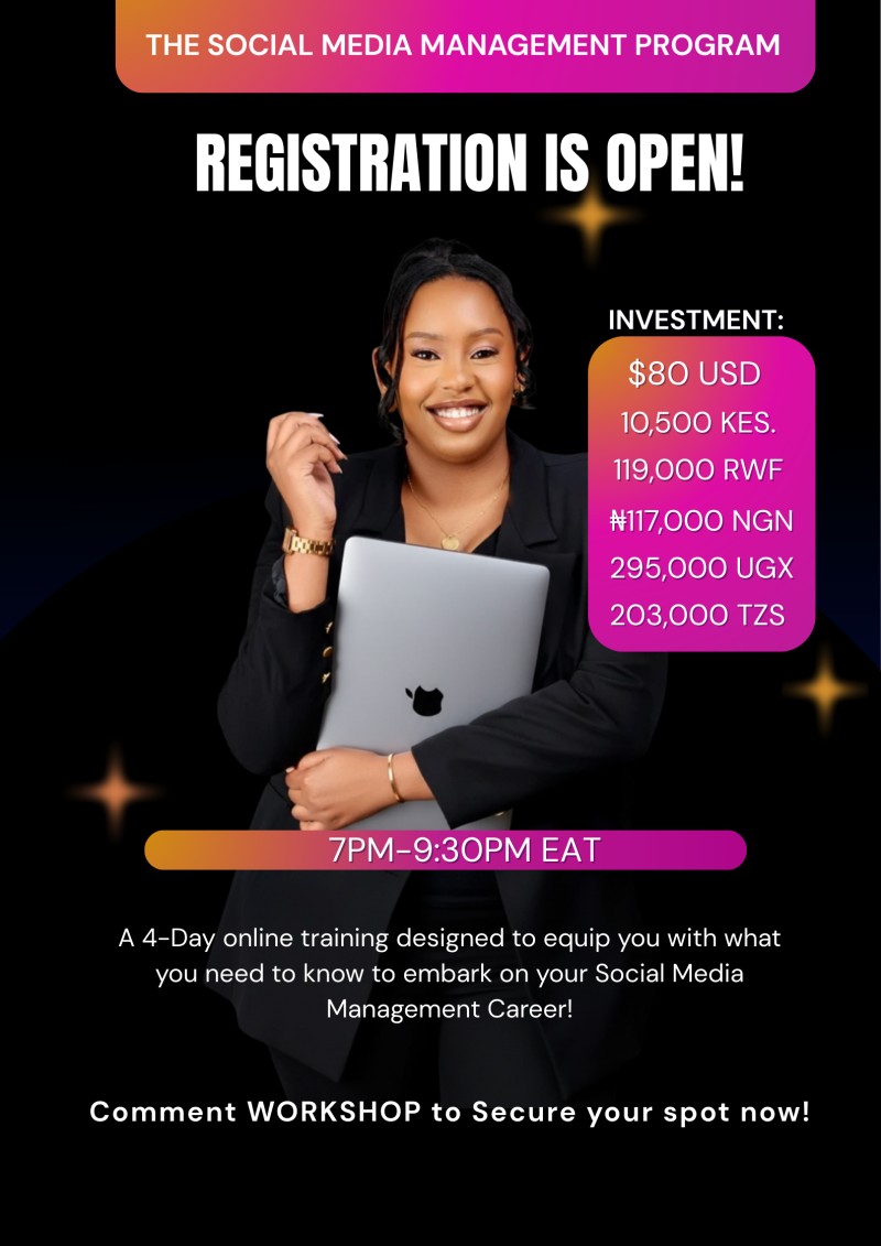 MAY/26 SOCIAL MEDIA MANAGERS WORKSHOP