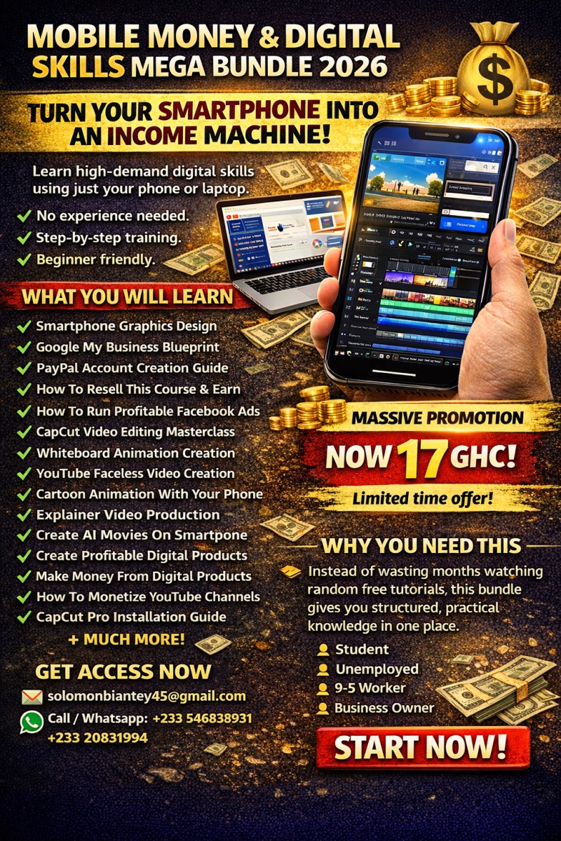“Mobile Money & Digital Skills Mega Bundle 2026”