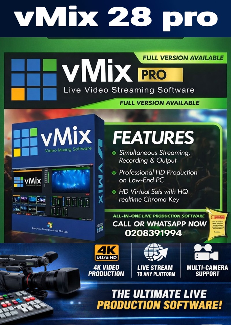 vMix 2028 PRO