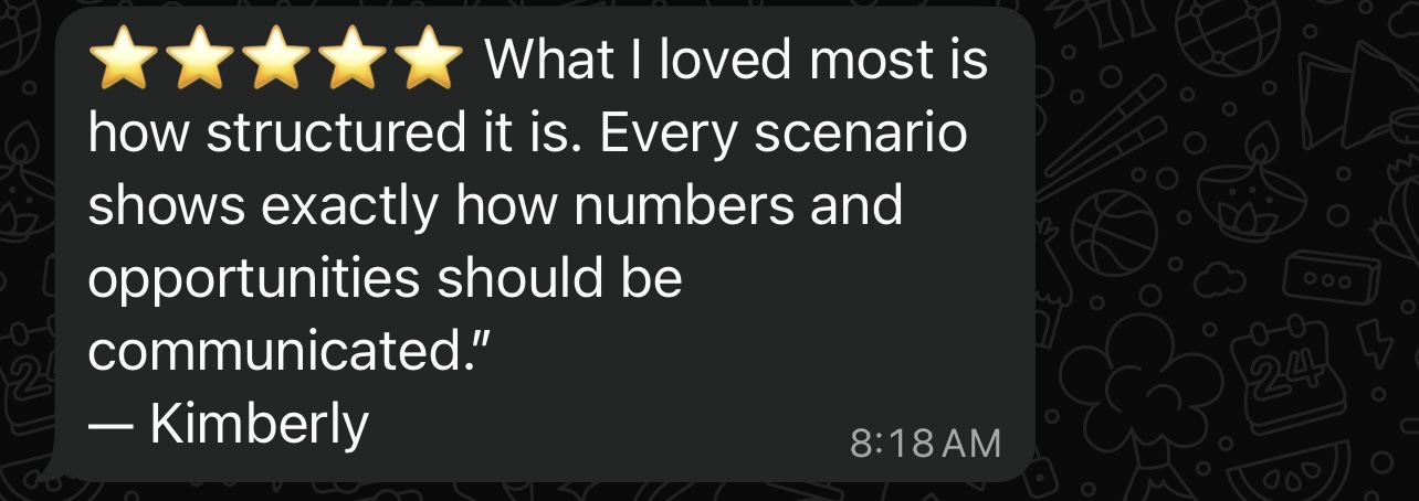 Customer review 1