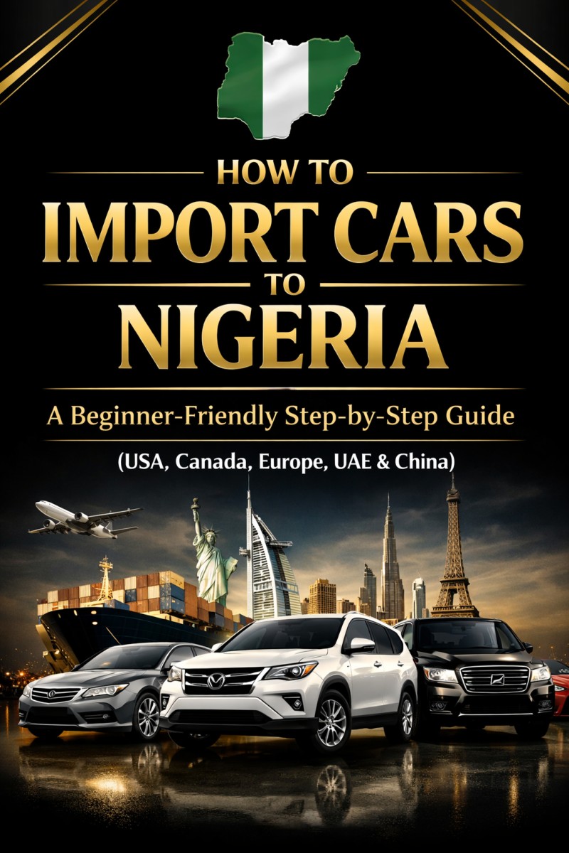 HOW TO IMPORT CARS TO NIGERIA  -  A Beginner-to-Pro Blueprint for Importing Vehicles from the USA, Canada, Europe, UAE & China