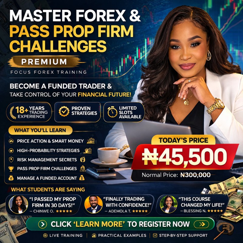 MASTER FOREX AND PASS PROP FIRM CHALLENGES - PREMIUM FOREX TRAINING