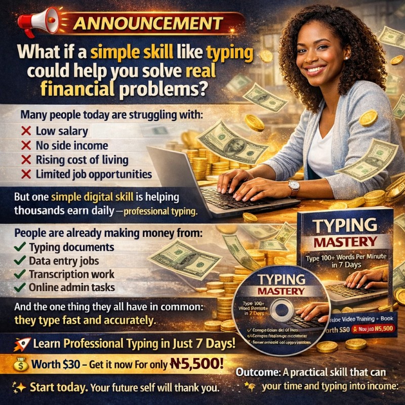 SMART EARNERS TYPING MASTERY COURSE