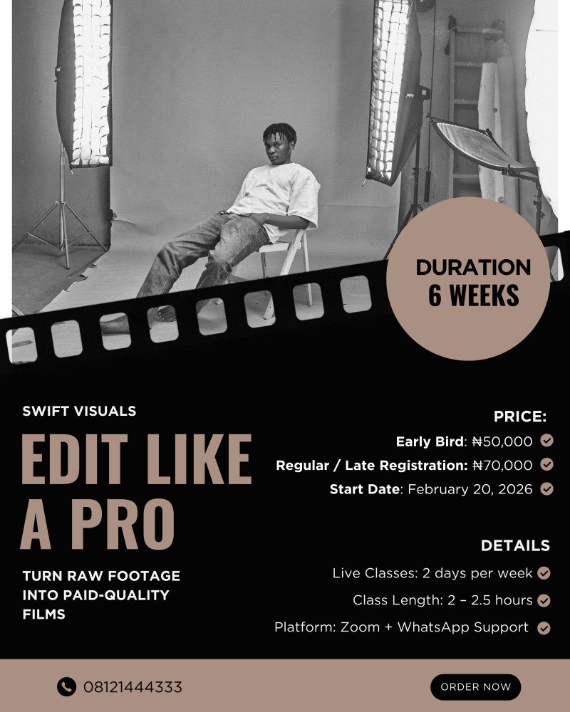 SWiFT ViZUAL'S EDIT LIKE A CINEMATOGRAPHER