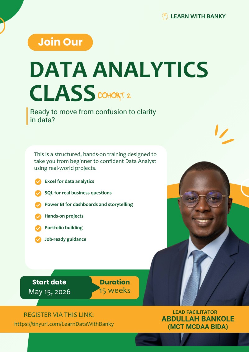 Full Data Analytics Training