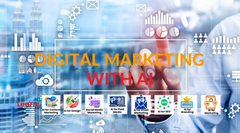AI in Digital Marketing: Master ChatGPT & 100+ AI Tools