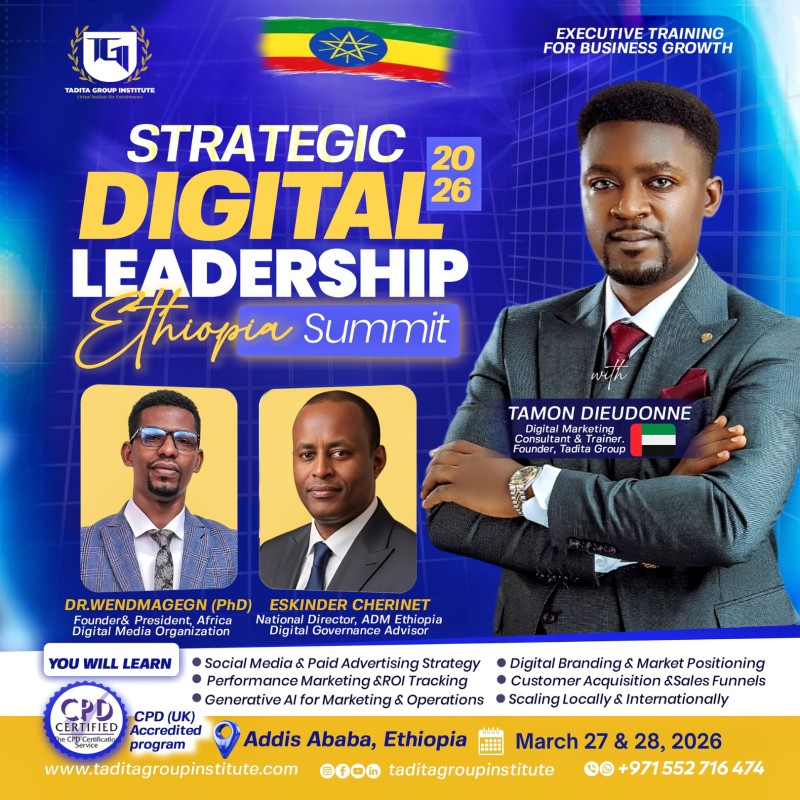 STRATEGIC DIGITAL LEADERSHIP SUMMIT 2026 – Ethiopia Edition