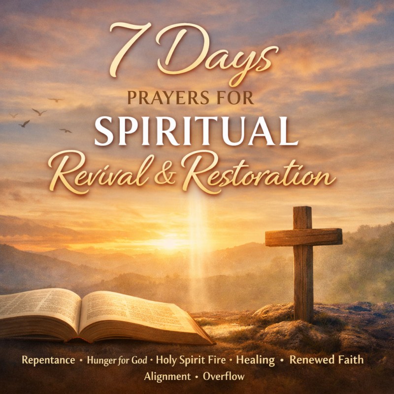 7 Days Of Prayers For Spiritual Revival & Restoration