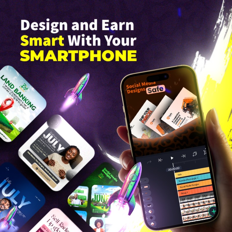Smartphone Graphic Design Course.