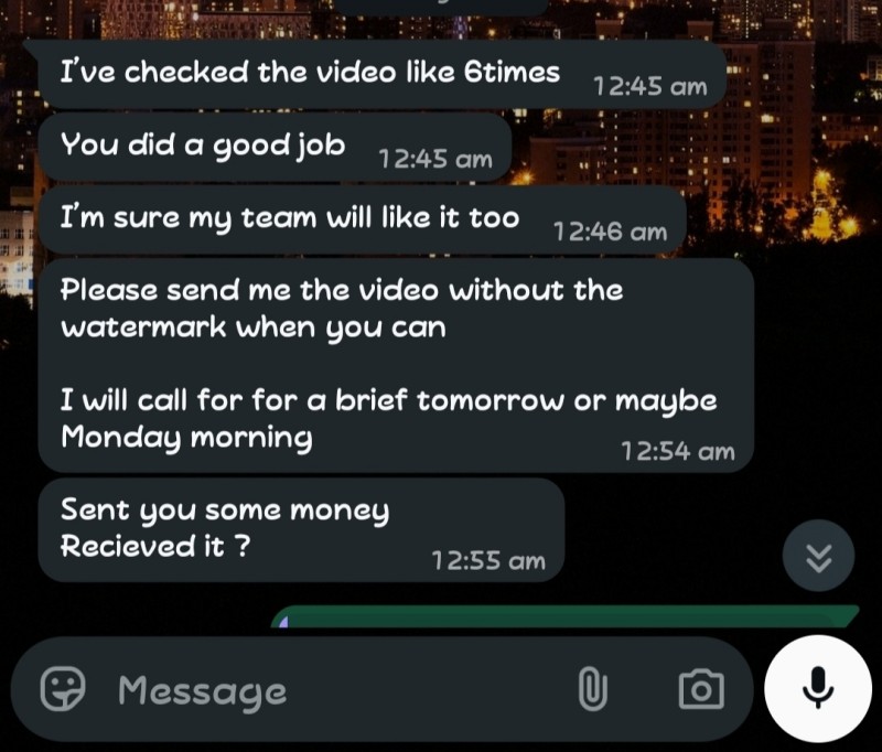 Customer review 1