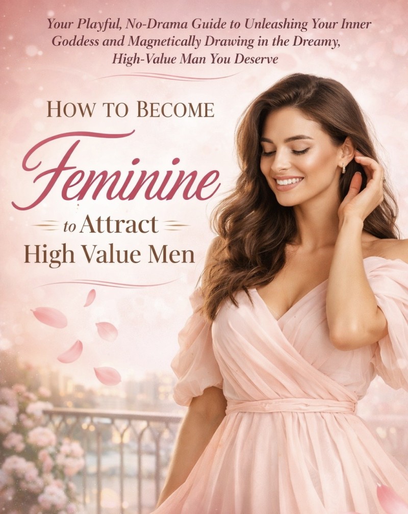 How To Become Feminine & Attract High-Value Men