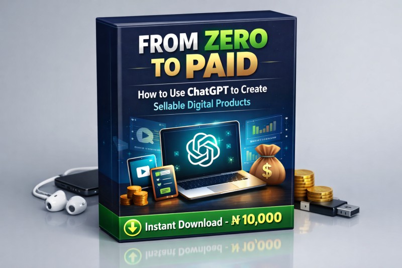 From Zero to Paid: How to Use ChatGPT to Create Sellable Digital Products