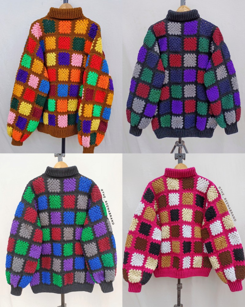 BENNY SWEATER – Private One-on-One Crochet Session