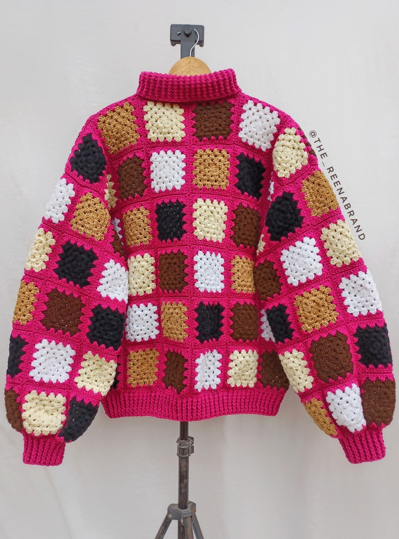 BENNY SWEATER – Private One-on-One Crochet Session