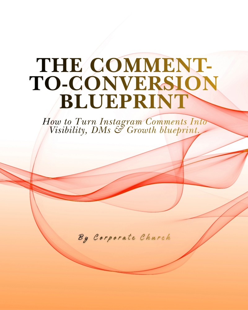 The Comment to Conversion Blueprint by Corporate Church
