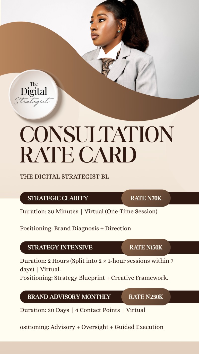 1:1 Strategic Consultation