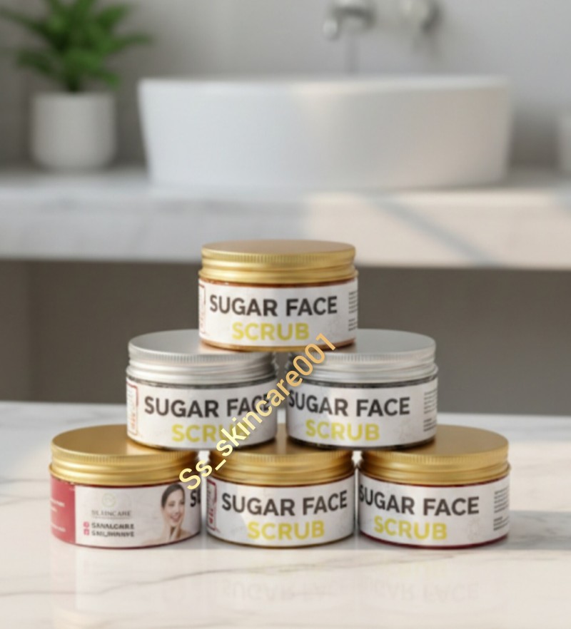 Sugar Face Scrub: Your Glow Unlocker ✨