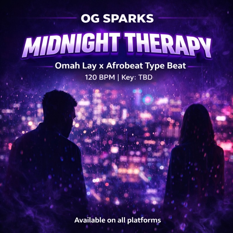 Midnight Therapy – Omah Lay Type Afrobeat