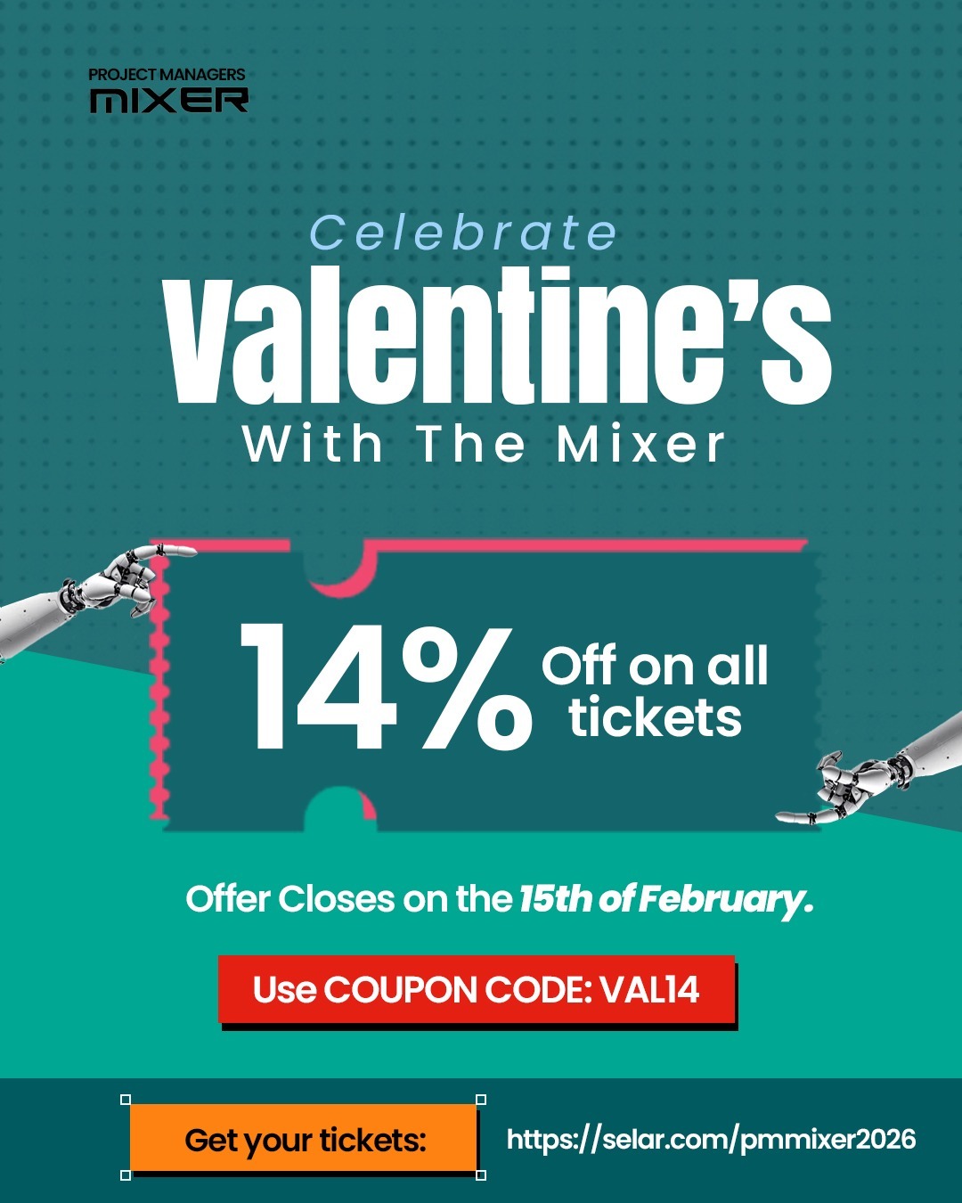 Project Managers Mixer tickets
