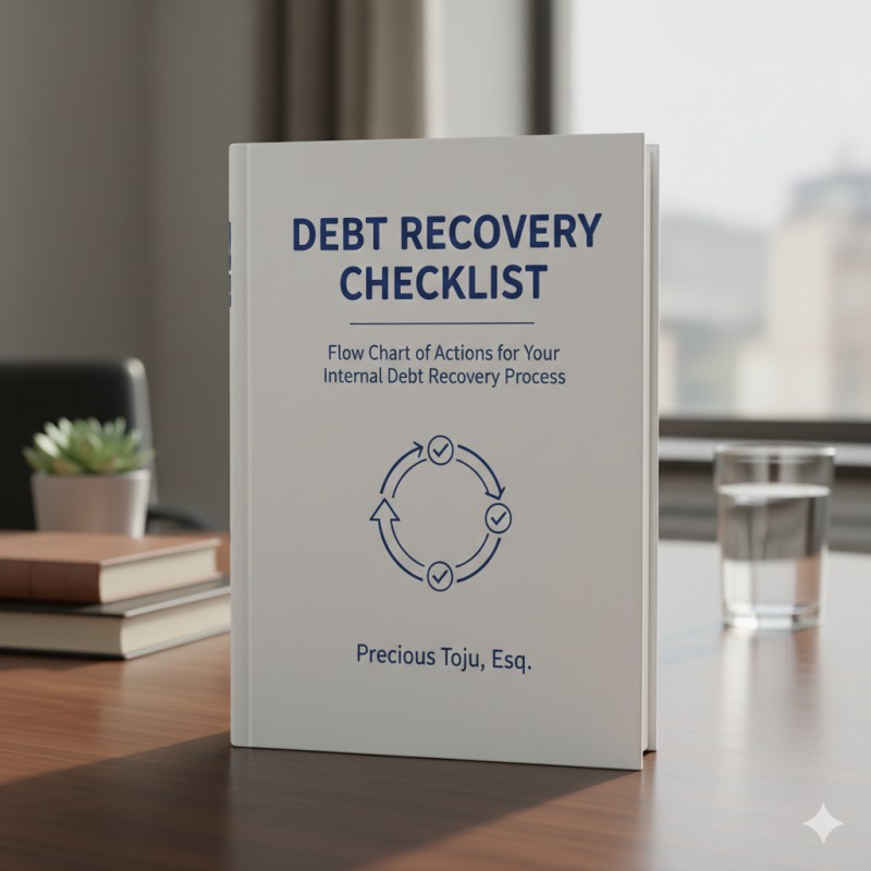 Debt Recovery Checklist (A Flow-chart of Internal Actions)