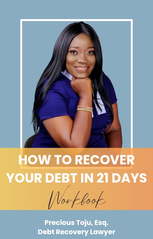 Recover Your Debts in 21 Days Workbook