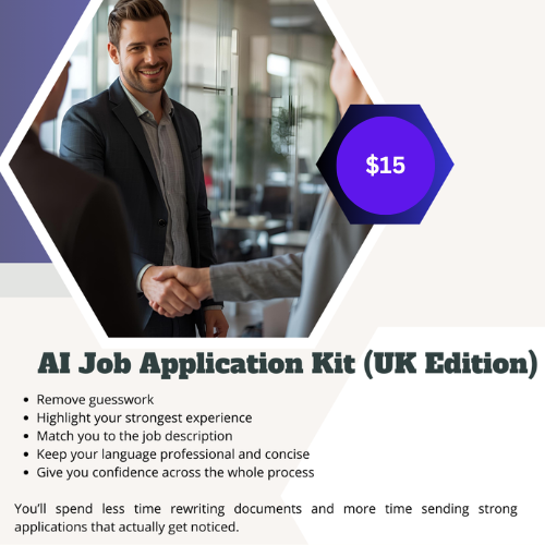 Full Job Application Kit (UK Edition)