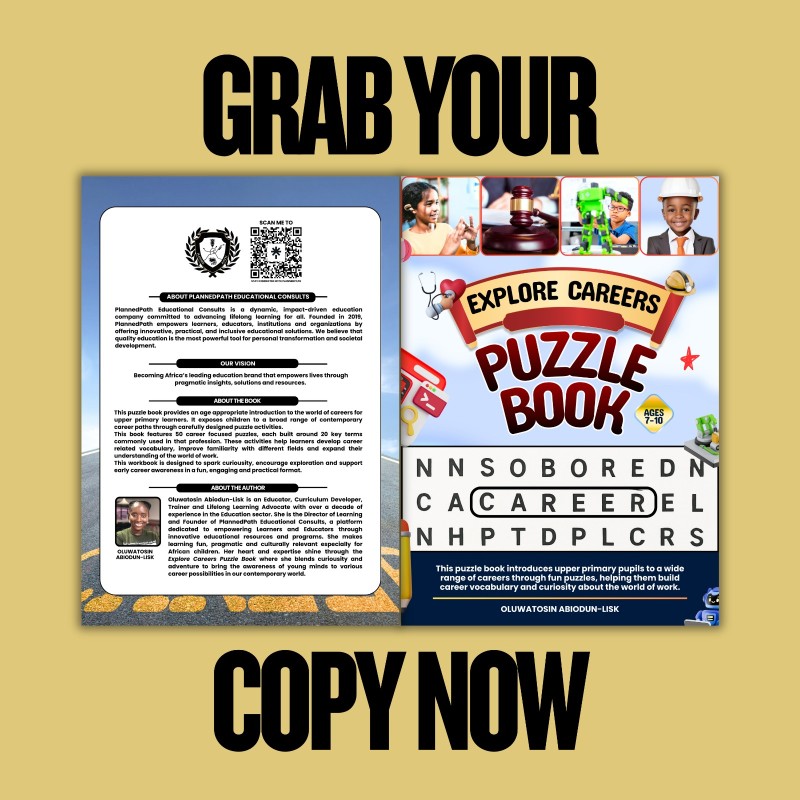 Explore Careers Puzzle Book